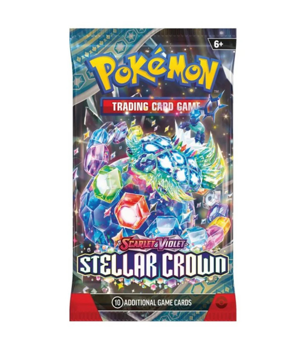 Pokémon Scarlet Violet Stellar Crown Booster Pack
