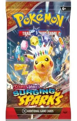 Pokémon Scarlet & Violet Surging Sparks Booster Pack (Styles May Vary)