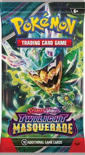 Pokémon Scarlet & Violet Twilight Masquerade Booster Pack (Styles May Vary)